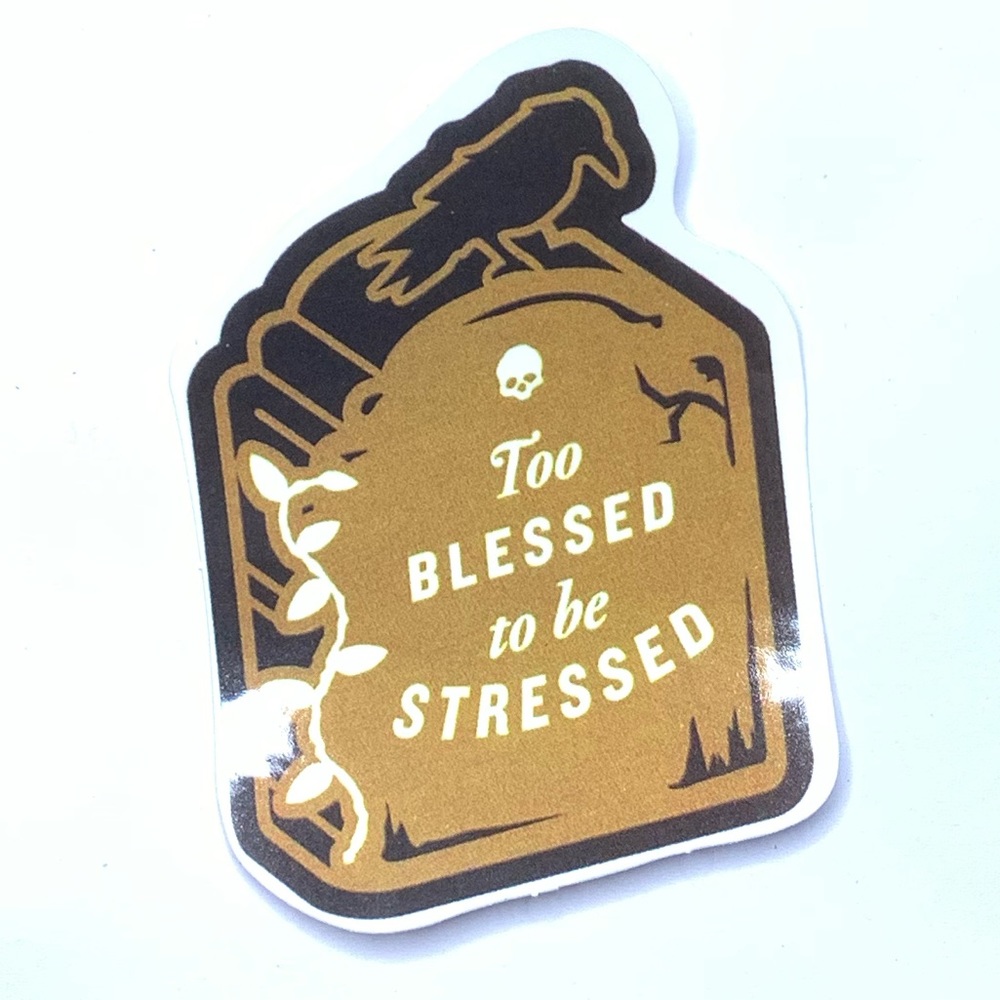 Blessed Vinyl Sticker